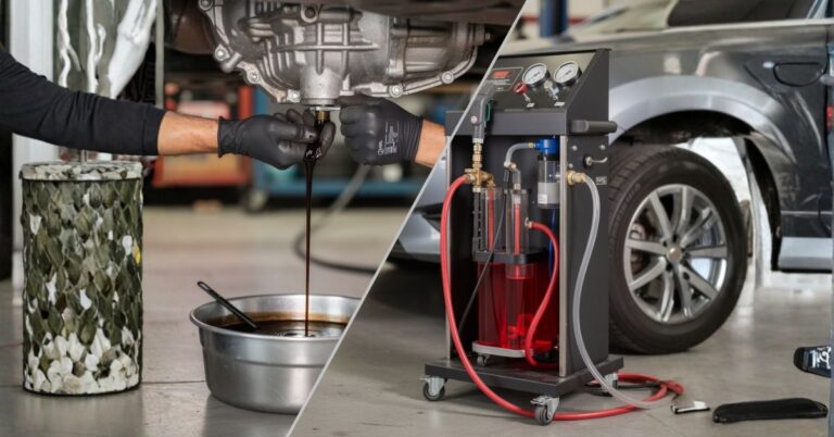 Transmission Fluid Change vs Flush